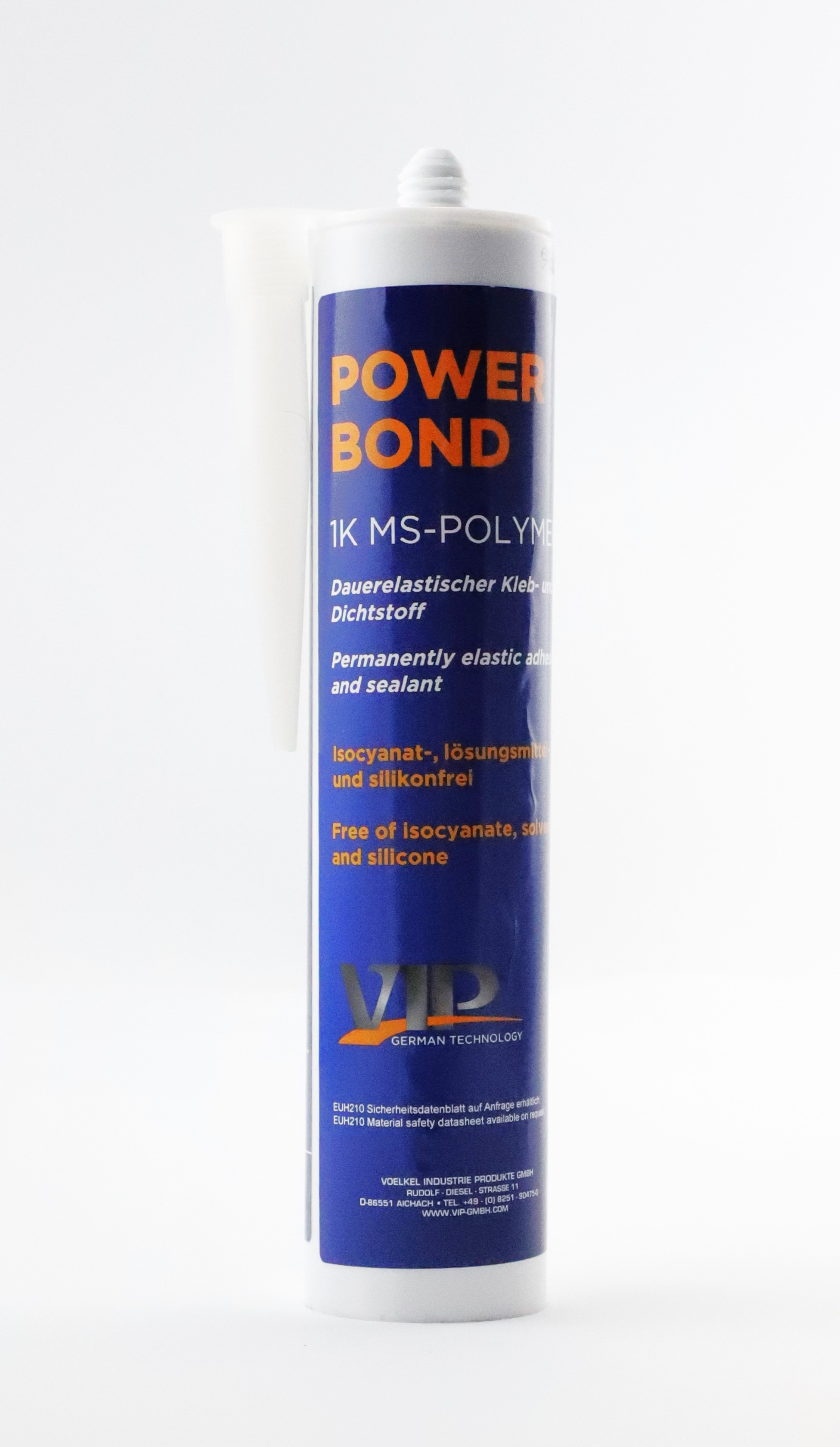 12492 Polymères silane modifiés mono-composant (MS Polymer) Power Bond Greentech 290 ml