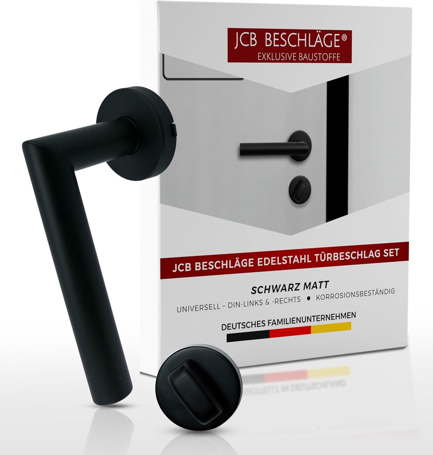 321.0228.10 Poignées de porte avec rosaces laiton nickelé Bauhaus