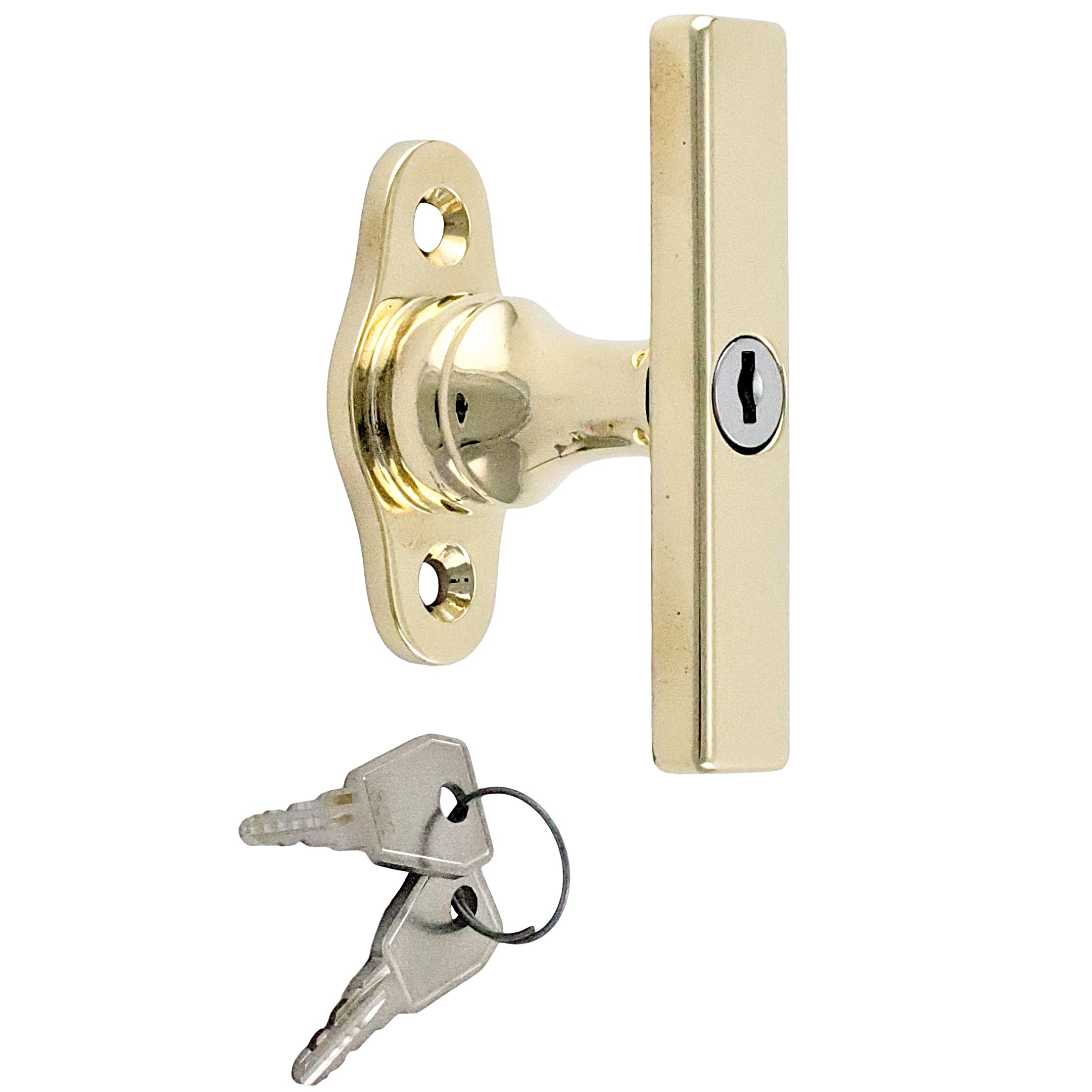 410.0079.35 JCBolive de fenêtre verrouillable dans le style des années 20 - ferrures de fenêtres antiques, poignées de fenêtres