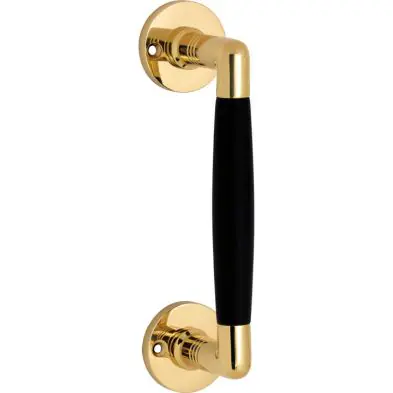 324.0008.35 Poignée de tirage - poignée de porte antique, poignée de balcon, poignée de porte de terrasse, poignée de porte coulissante