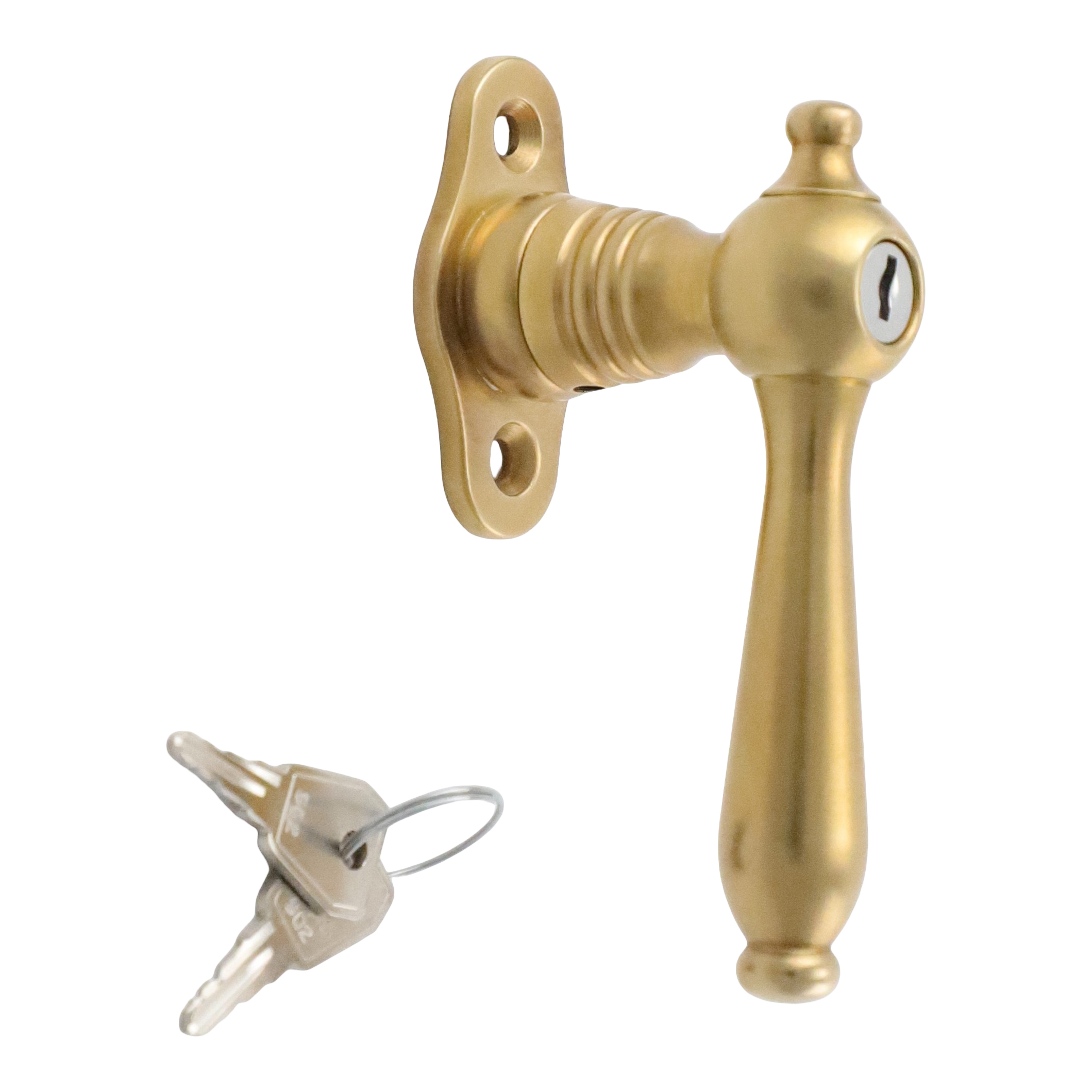 420.0120.45 Poignée de fenêtre style Biedermeier en laiton - ferrures de fenêtres antiques, poignées de fenêtres 420.0120.45 Poignée de fenêtre style Biedermeier en laiton - ferrures de fenêtres antiques, poignées de fenêtres