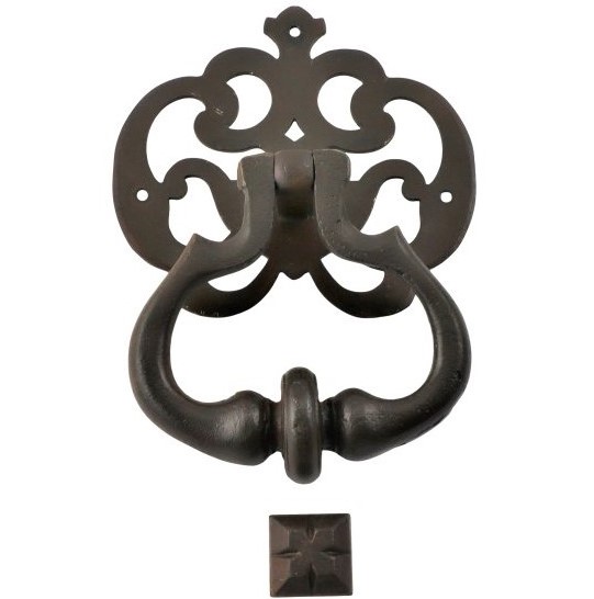 316.0005.60 heurtoir de porte d'entrée - heurtoir antique, ferrure de porte