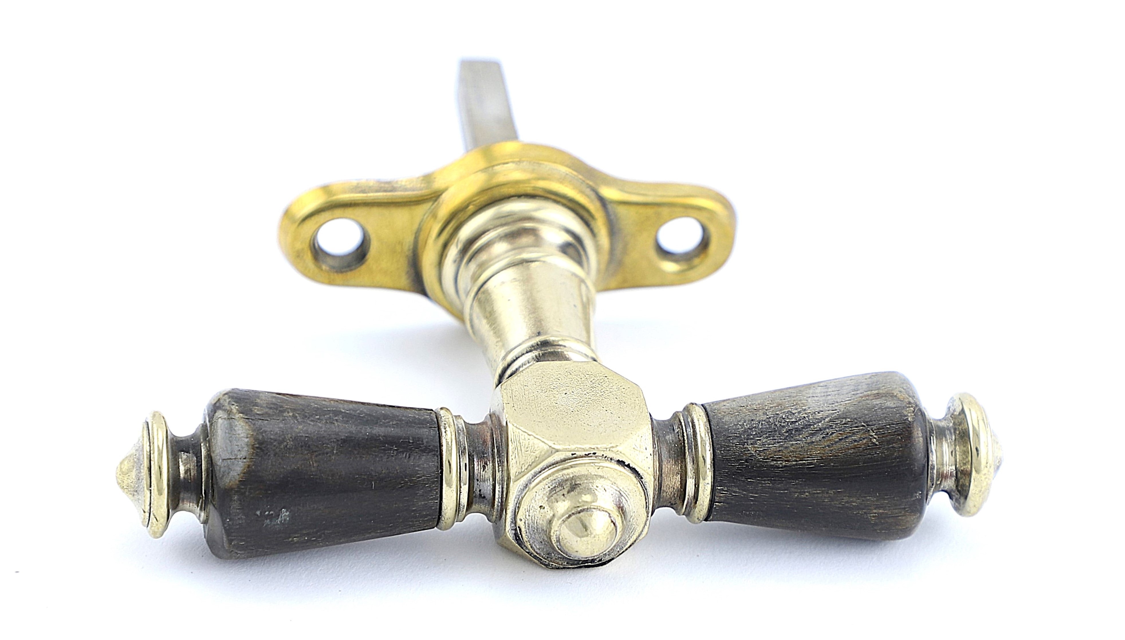 1.10013a.10 JCB olive de fenêtre antique originale
