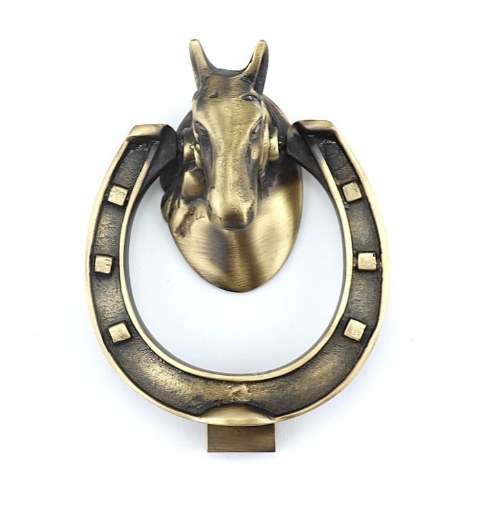 316.0014.35 heurtoir de porte d'entrée dauphin - heurtoir antique, ferrure de porte