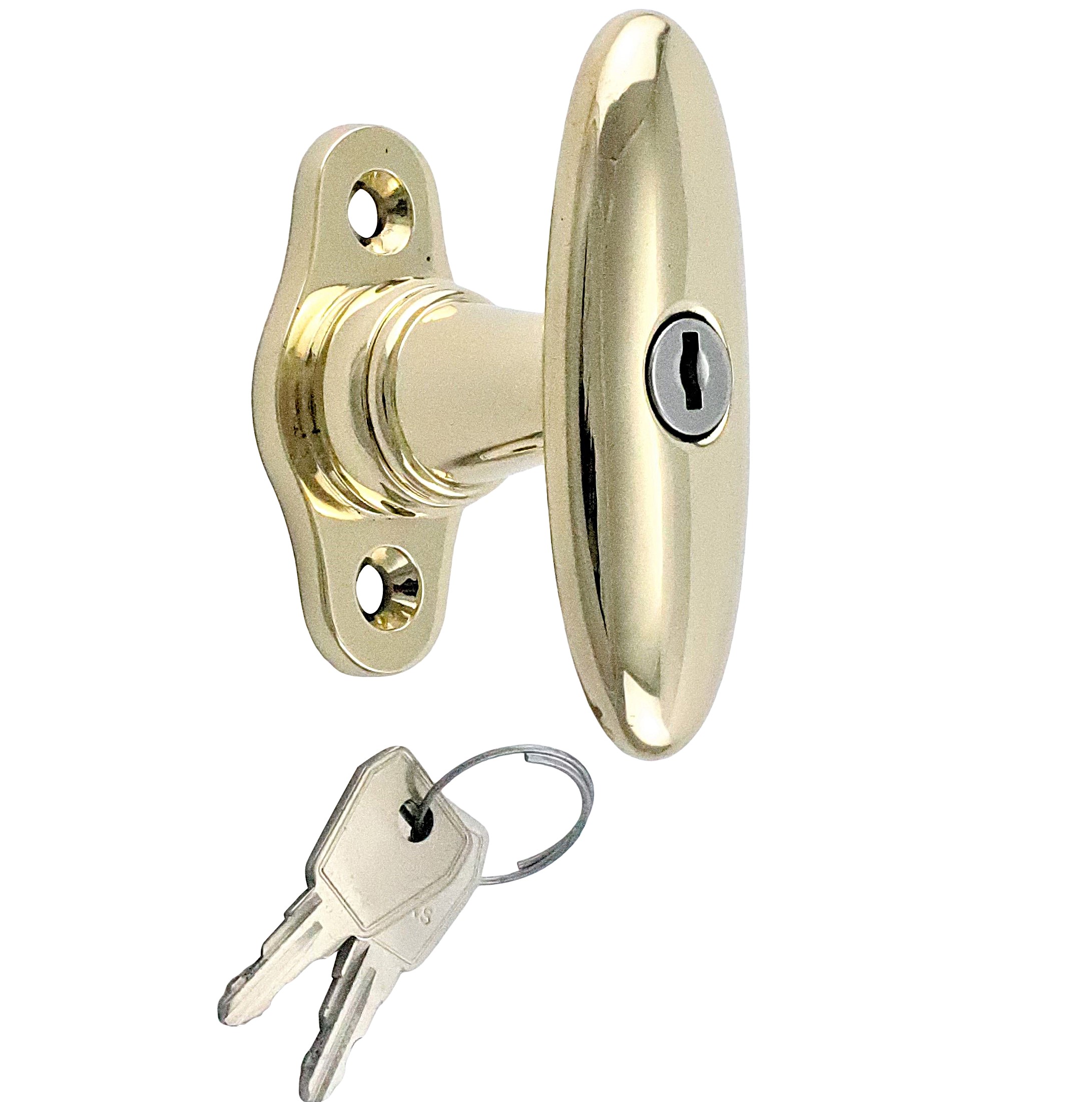 410.0065.35 JCB olive de fenêtre verrouillable style années 20 - ferrures de fenêtres antiques, poignées de fenêtres