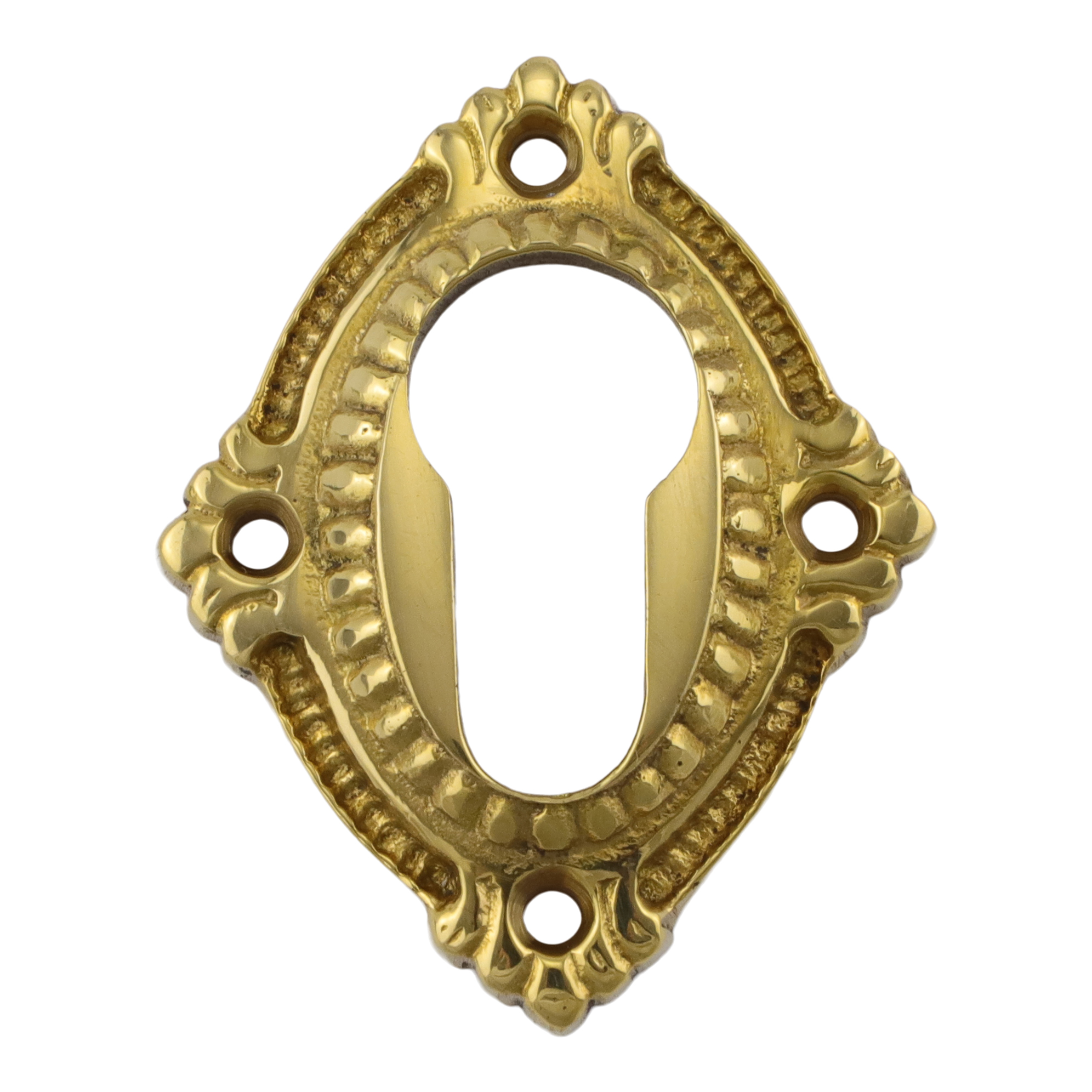 320.0003.35 Rosace de clé - rosette de porte antique, rosace décorative, ferrure de porte